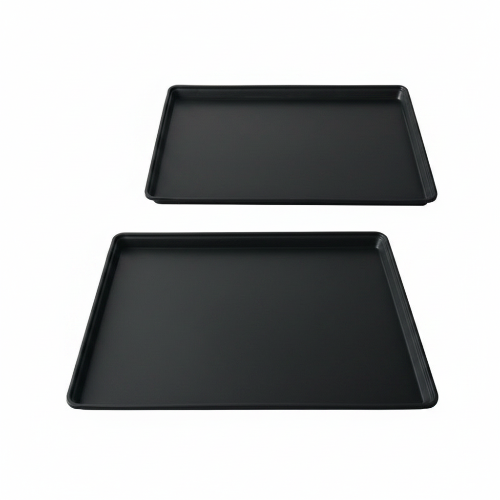 ESD Shallow Tray TSC-ESD-SHALLOW-TRAY-011482 — Conductive PP, 10⁴–10⁹ Ω surface resistance, ESD Shallow Tray for ESD-safe electronics manufacturing